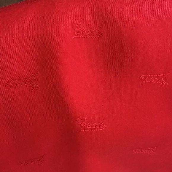 Vintage Early 1970’s Gucci Red Jersey Skirt - Picture 7 of 15